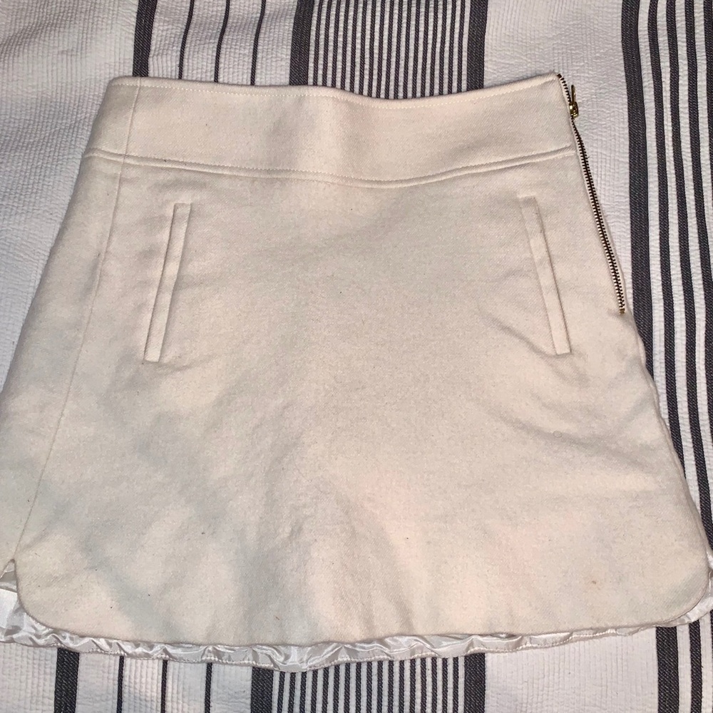 J Crew Wool Skirt sz 2